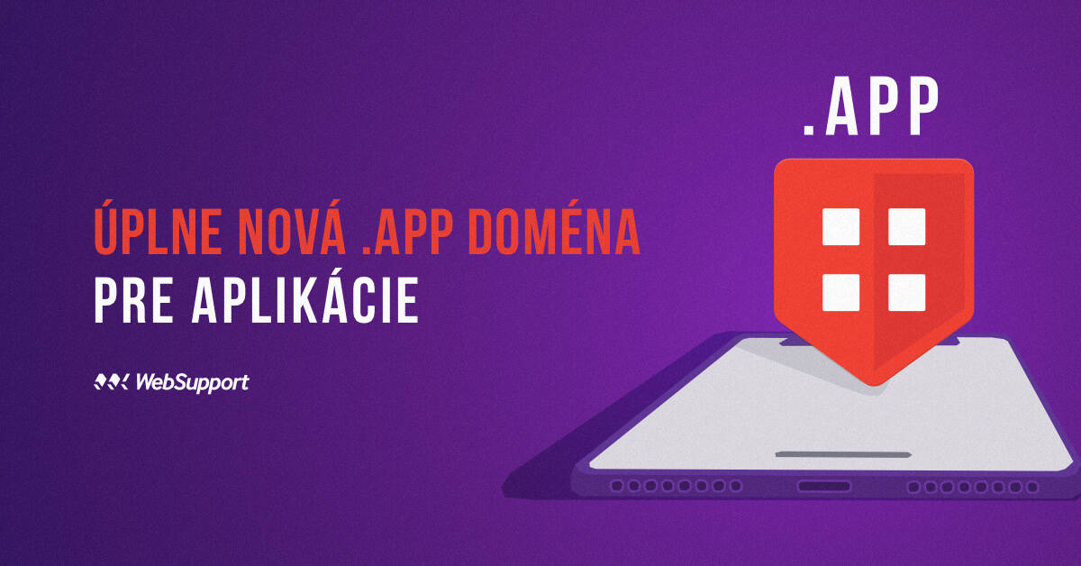 app doména vo WebSupport